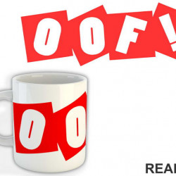 OOF - Roblox - Šolja
