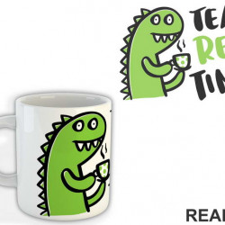 Tea Rex Time - Humor - Šolja