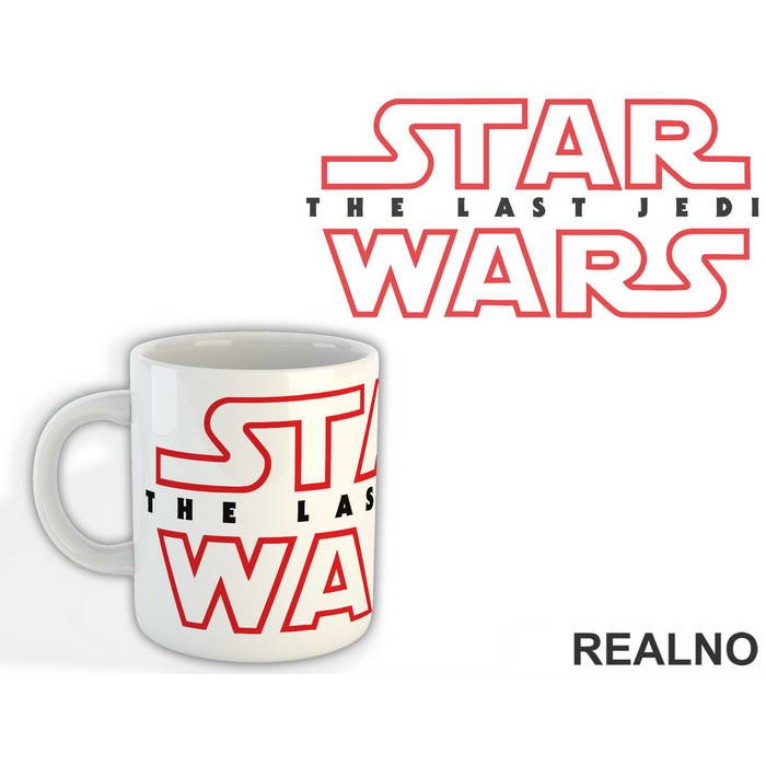 Logo - The Last Jedi - Star Wars - Šolja