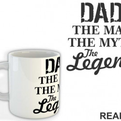Dad The Man The Myth The Legend - Mama i Tata - Ljubav - Šolja