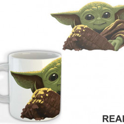 Baby Yoda Smiling - Yoda - Mandalorian - Star Wars - Šolja Baby Yoda Smiling - Yoda - Mandalorian - Star Wars - Šolja