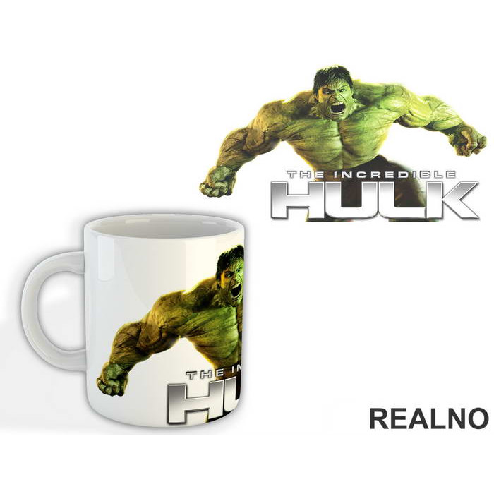 The Incredible Hulk - Hulk - Avengers - Šolja