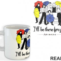 I'll Be There For You, Umbrella Colors - Friends - Prijatelji - Šolja