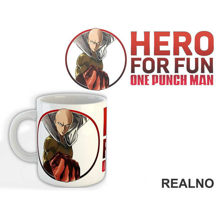 Hero For Fun - One Punch Man - Šolja
