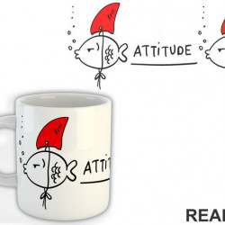 Fish Attitude - Humor - Šolja Fish Attitude - Humor - Šolja