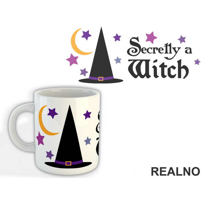 Secretly A Witch - Humor - Šolja