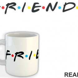 Logo - Friends - Prijatelji - Šolja