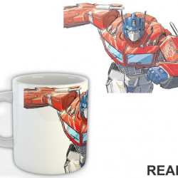 Optimus Prime In Action - Transformers - Šolja