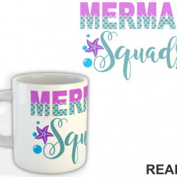 Mermaid Squad - Sirene - Šolja