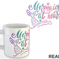 Mermaid At Heart - Sirene - Mermaid - Šolja