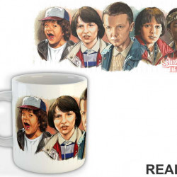 Portrait of the Eleven, Mike, Dustin, Lucas And Will - Stranger Things - Šolja Portrait of the Eleven, Mike, Dustin, Lucas And Will - Stranger Things - Šolja