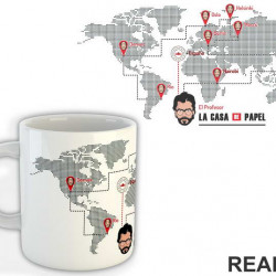 City Locations - La Casa de Papel - Money Heist - Šolja