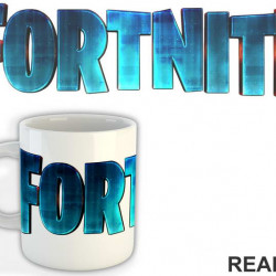 Blue Metal Logo - Fortnite - Šolja