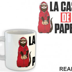 Sofia With The Mask - La Casa de Papel - Money Heist - Šolja