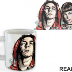 Rio And Tokio - Tokyo Paint Splash - La Casa de Papel - Money Heist - Šolja