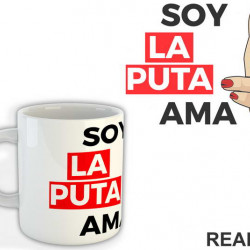 Soy La Puta Ama - Fingers Pointing - La Casa de Papel - Money Heist - Šolja