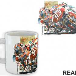 Marquez Watercolor Painting - 93 - MotoGP - Sport - Šolja Marquez Watercolor Painting - 93 - MotoGP - Sport - Šolja
