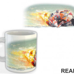 Marc Marquez Wheel On Fire - 93 - MotoGP - Sport - Šolja