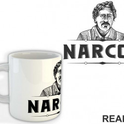 Pablo Escobar Portrait Narcos - Šolja