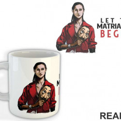 Nairobi Let The Matriarchy Begin - La Casa de Papel - Money Heist - Šolja