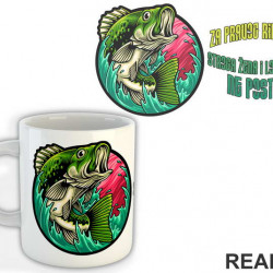 Za Pravog Ribolovca Stroga Žena I Loše Vreme Ne Postoji - Pecanje - Fishing - Šolja