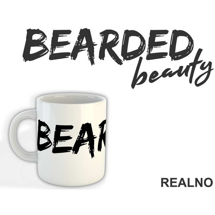 Bearded Beauty - Brada - Beard - Šolja