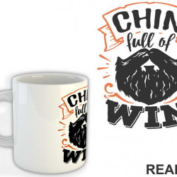 Chin Full Of Win - Brada - Beard - Šolja