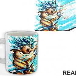 SSGSS Kamehamema - Goku - Dragon Ball - Šolja