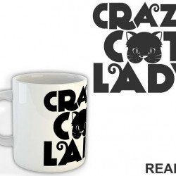 Crazy Cat Lady - Mačke - Šolja