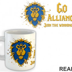 Go Alliance! - World Of Warcraft - WOW - Šolja