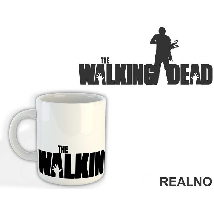 Logo Daryl Dixon Silhouette - The Walking Dead - Šolja