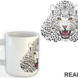 Angry Leopard - Životinje - Šolja