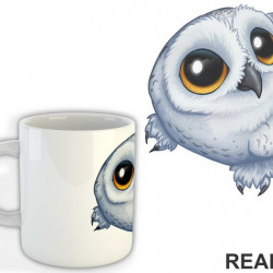 Small Blue Bird With Big Eyes - Životinje - Šolja