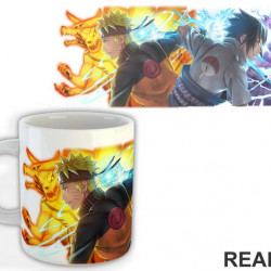 Naruto And Sasuke In Action - Šolja