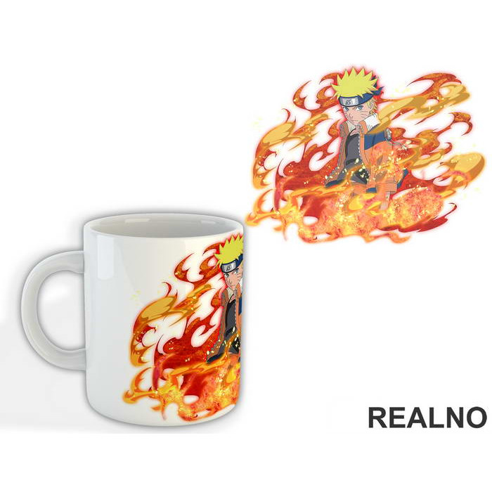 In Flames - Naruto - Šolja