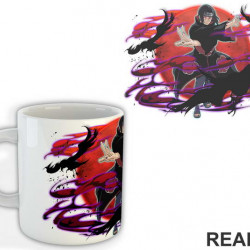 Itachi Red Moon And Crows - Naruto - Šolja
