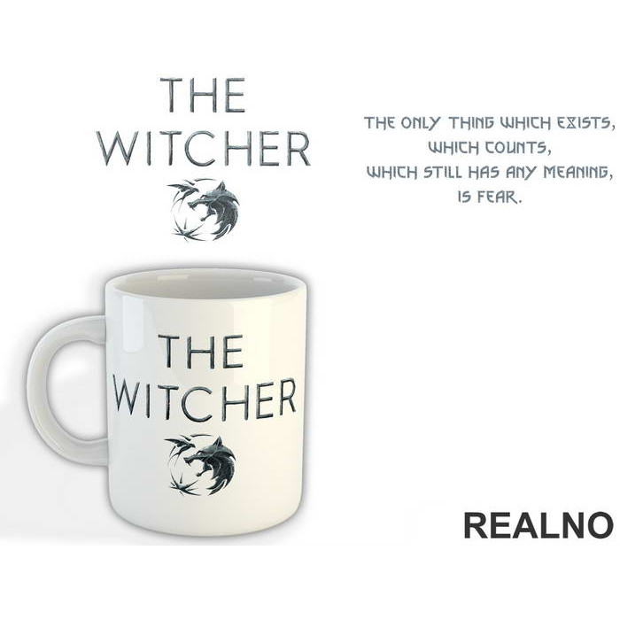 The Only Things Which Exists - Witcher - Šolja