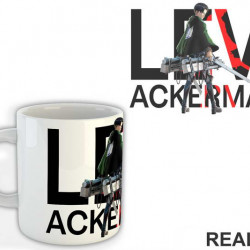 Levi Ackerman Red Shadow - Attack On Titan - Šolja