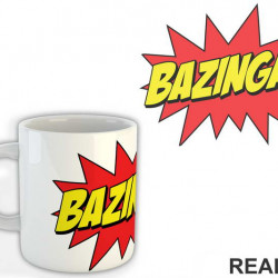 Bazinga Boom - The Big Bang Theory - TBBT - Šolja