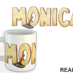 Monica Drawing - Friends - Prijatelji - Šolja