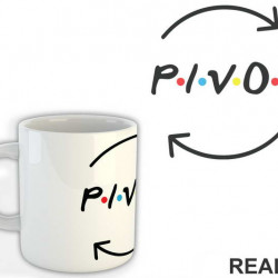 Pivot Arrows - Friends - Prijatelji - Šolja