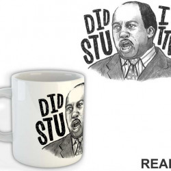 Illustration - Did I Stutter - The Office - Šolja