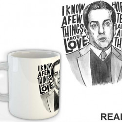 Illustration - I Know A Few Things About Love - The Office - Šolja