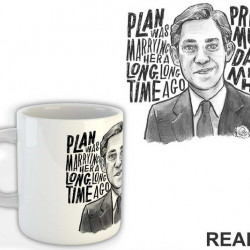 Illustration - Plan Was Marrying Her A Long Long Time Ago - The Office - Šolja