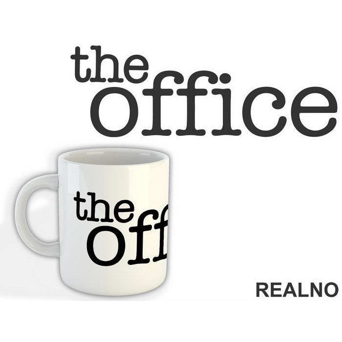 Text Logo - The Office - Šolja
