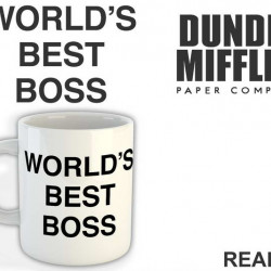 World's Best Boss - The Office - Šolja