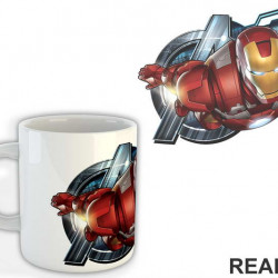 Flying - Iron Man - Avengers - Šolja
