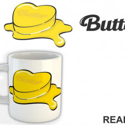 Butter - BTS - Bangtan Boys - Muzika - Šolja Butter - BTS - Bangtan Boys - Muzika - Šolja