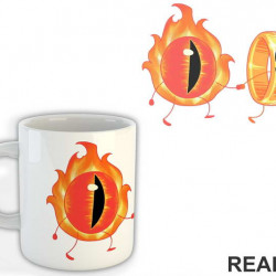 Sauron Eye And The Ring Holding Hands - Lord Of The Rings - LOTR - Šolja Sauron Eye And The Ring Holding Hands - Lord Of The Rings - LOTR - Šolja