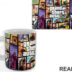 Logo And Characters - City - GTA 5 - Šolja